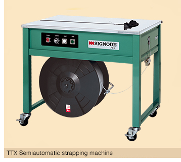 Signode TTX Table Top strapping machine